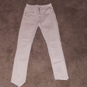 White jeans